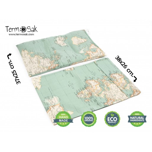 TERMOSAK 37x25 cm + Funda, modelo "Mundo"