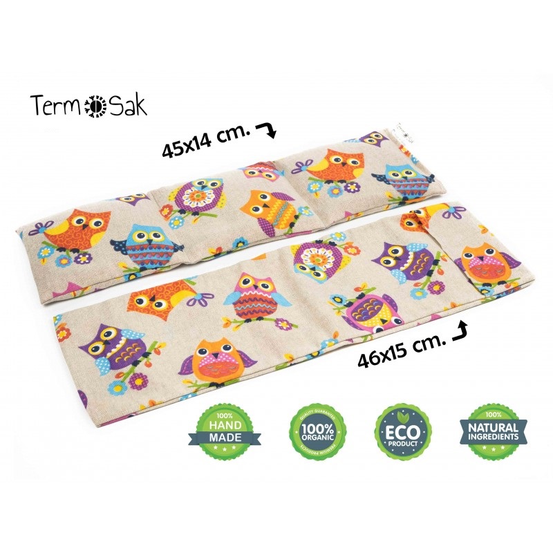 TERMOSAK 45x14 cm + cover, model "Owls"