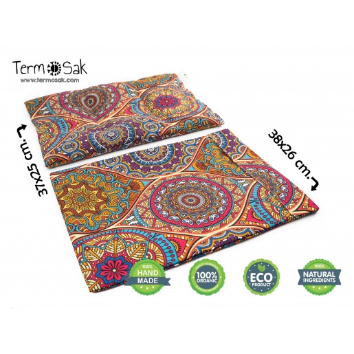 Saco Térmico TERMOSAK 37x25 cm + Funda, "Mandala"